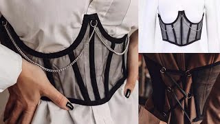 DIY Corset Underbust [upl. by Ahsirat]