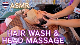 Hair Wash  Scalp Massage  Blow Dry  ASMR sound of Washing Hair Scratching Hair Dryer [upl. by Dasi171]