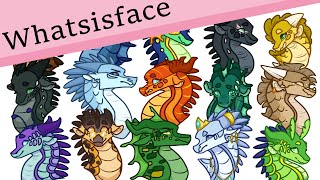 ALL Wings of Fire Main Characters  WHATSISFACE [upl. by Nevaj]