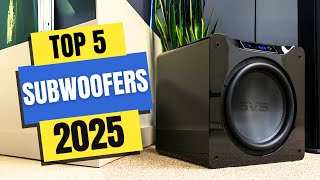 Best Subwoofers 2025  Which Subwoofer Should You Buy in 2025 [upl. by Ezequiel]