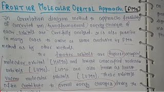 FMO Cyclisation of 4n system amp 4n  2  PMO in pericyclic reactions [upl. by Narod]