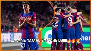 LA MAGIE DE LAMINE YAMAL SCELLE LA VICTOIRE DU BARÇA 20 REAL SOCIEDAD Lewandowski maintenant😭 [upl. by Lebasy600]