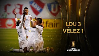 Melhores momentos  LDU 3 x 1 Vélez  Libertadores 2021 [upl. by Adile165]