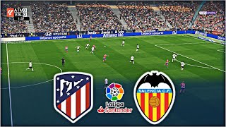 ATLETICO MADRID vs VALENCIA  LA LIGA 202425 [upl. by Marienthal]