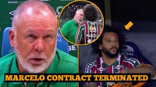 Fluminense Terminate Marcelos Contract After Sideline Clash with Coach During Fluminense vs Gremio [upl. by Aehcim105]