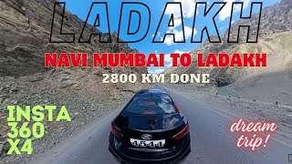 EP 6 lI LADAKH ROAD TRIP 2024 I URAN TO LADAKH II KETAN4544  insta360 x4 shoot I 4k video [upl. by Asta]