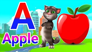 A for apple  अ से अनार  abcd  phonics song  a for apple b for ball c for cat  ABC phonics song [upl. by Fionnula]