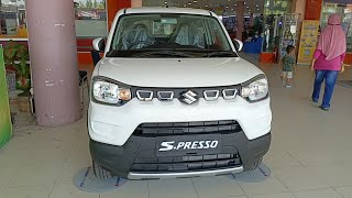 new suzuki S presso 2024 putih white [upl. by Annaynek]