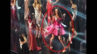 ADORABLE Miss Netherlands Zoey Ivory Dances It Off At The Stage In The 65th Miss Universe [upl. by Holladay969]