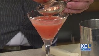 KCL  Happy Hour HowTo Strawberry Cucumber Gimlet [upl. by Maxantia]