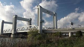 BOTLEK BRIDGE LARGEST VERTICAL LIFT BRIDGE IN THE WORLD [upl. by Schreck]