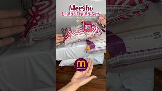 Meesho Bridal Chuda 👰‍♀️😍🤌meesho shorts [upl. by Vas]