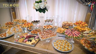 Wedding Appetizer Buffet Table  018  The Best wedding buffet table decorating ideas [upl. by Wooldridge]