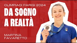 Martina Favaretto alle Olimpiadi di Parigi 2024 da sogno a realtà [upl. by Aenneea]