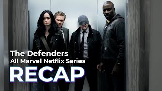 The Defenders Saga RECAP All Marvel Netflix Series [upl. by Hanson45]