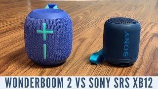 Wonderboom 2 vs Sony SRS XB12 [upl. by Caiaphas]