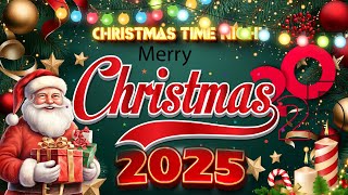 Top 100 Christmas Songs Of All Time 🎅 Christmas Time Night 2025  Nonstop Christmas Songs Medley [upl. by Aissilem]