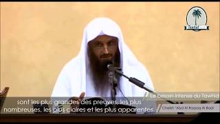 Le besoin intense du Tawhid  Cheikh Abd Al Razzaq Al Badr [upl. by Eloc540]