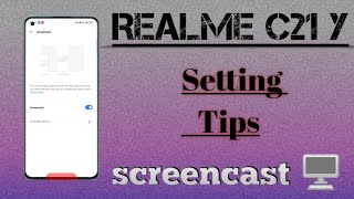 Realme C21Y how to setup 👉 Screencast [upl. by Hemingway646]