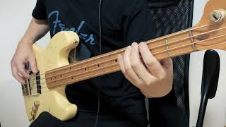 BPM151 5 minutes of endurance finger picking practice for bass guitar [upl. by Onileba755]