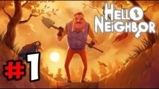 Hello Neighbor 1 Oynadım  KAZIM USTA SANKİ BİRAZ NOOB [upl. by Eidderf740]