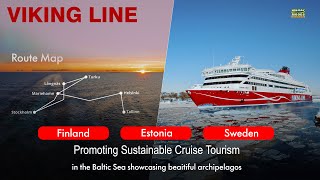 EXPLORE SCANDINAVIA amp BALTIC SEA VIKING LINE CRUISE TRIP [upl. by Anila]