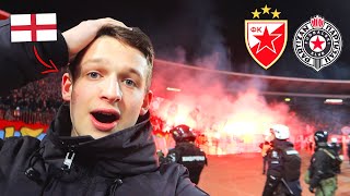 THE MOST DANGEROUS DERBY IN EUROPE  RED STAR VS PARTIZAN [upl. by Gridley]