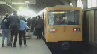 Berlin Schönhauser Allee Tram amp UBahn 1990 [upl. by Yecam276]