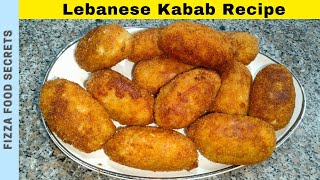 Lebanese Kabab Recipe  Labnani Kabab  How to Make Delicious Lebnani Kebab at Home [upl. by Shina169]