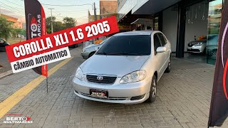 Corolla XLI 16 2005 Cambio Automatico [upl. by Trilbi]