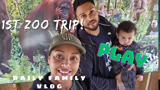 Babys First Trip to The Zoo  Mini Vlog  Clam Hunting fun vlog vlogs zoo baby [upl. by Flowers]