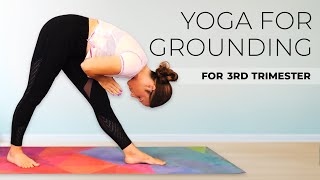 Prenatal Yoga with Tessa 🧘‍♀️Gentle Grounding Yoga for Third Trimester Mamas🤱 Beginners Yoga [upl. by Rodoeht602]