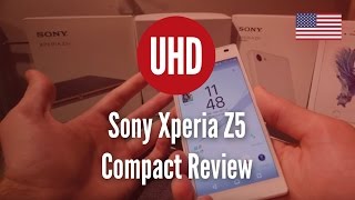 Sony Xperia Z5 Compact Review 4K UHD [upl. by Igig]