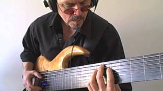 quotPlectrums Lamentquot on 7 string fretless Ebow bass by Eric Czar [upl. by Hugues]