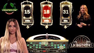 LIGHTNING ROULETTE BIG TRIPLE SESSION vs £2000 BANKROLL at Mr Green Online Casino [upl. by Aiclid]