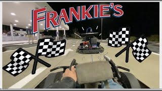 Go Karts At Frankies Fun Park BUCKLE UP ROAD COURSE Raleigh Nc [upl. by Dmitri726]