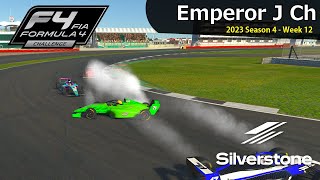 Casually Protesting Professional Drivers  iRacing F4 Challenge at Silverstone [upl. by Middlesworth]