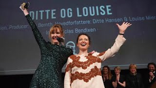 Robert Prisen 2017 Louise og Dittes sjove takketale [upl. by Priestley509]