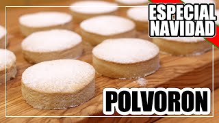 POLVORONES Caseros  Receta NAVIDAD Paso a paso [upl. by Ened]