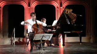 Chostakovitch Cello Sonata 2 mouvement [upl. by Ibor308]