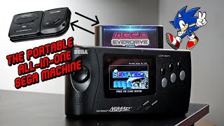 Sega CD Games on the Sega Nomad  Mega Everdrive Pro [upl. by Yrrok]