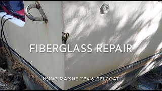 Fiberglass amp Gelcoat Boat Repair [upl. by Alexis]