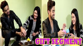 Zain Imam amp Aditi Rathore Receive Gifts For Completing 200 Episodes  Telly Reporter Exclusive [upl. by Theo]