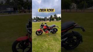 Oben Rorr Electric Motorcycle Walkaround  BikeWale shorts [upl. by Ameg]