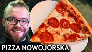 NOWY JORK PIZZA NOWOJORSKA 🍕 tanie jedzenie w Nowym Jorku  ceny i kultowe miejsca GASTRO VLOG 294 [upl. by Alig]