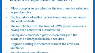 4 2 Biomedical Waste Management Collection amp Segregation [upl. by Grath]