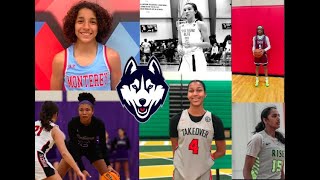 UConn Womens Basketball Class of 2025 Targets WOMENS COLLEGE BASKETBALL [upl. by Allehc112]