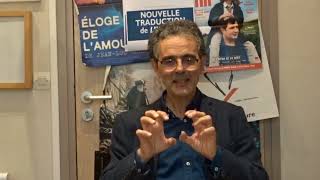 Emmanuel Lascoux traducteur de quotLIliadequot dHomère [upl. by Ruamaj]