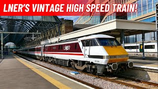 LNERs classic Intercity 225 First Class London to Leeds in 2 hours [upl. by Marchak]