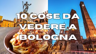 10 Cose da vedere a BOLOGNA  GUIDA TURISTICA [upl. by Ulland]